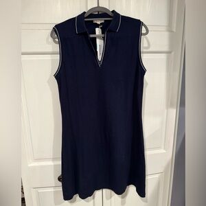 Nine Britton Clarke Sleeveless Collard Dress
